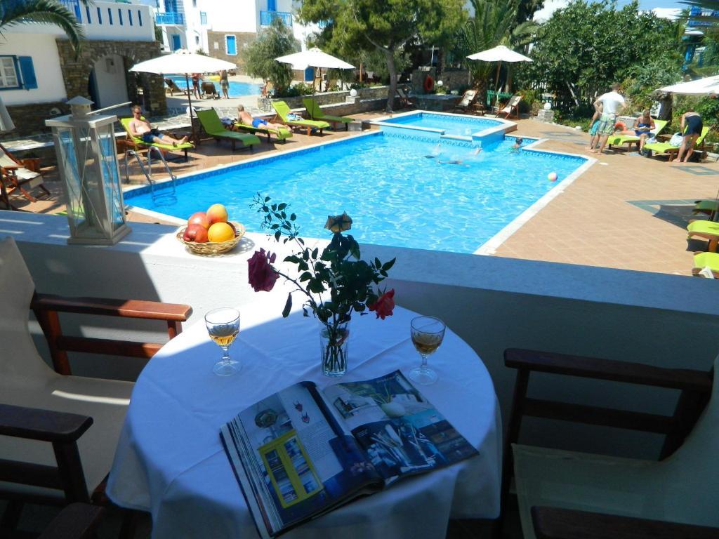 Ioanna Apartments Agios Prokopios  Bilik gambar